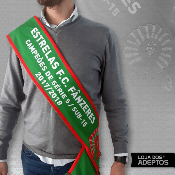 Faixa de Campeão Estrelas FC Fânzeres